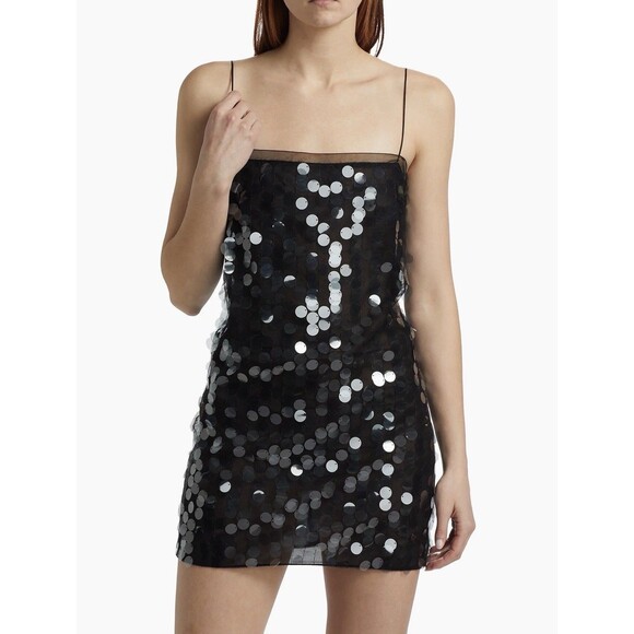 16Arlington Dresses & Skirts - 16ARLINGTON Black Sequin Fia Mini Dress Size 10